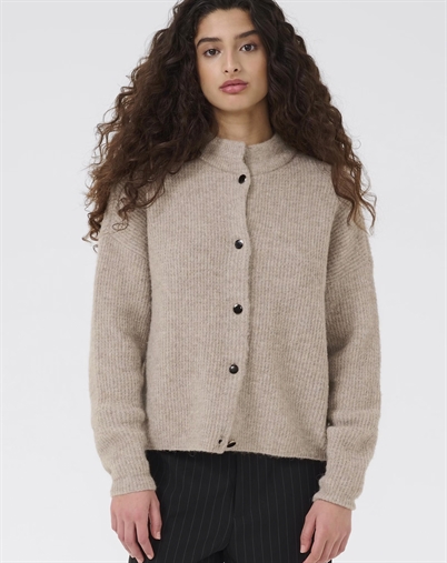 Gestuz - Alpha GZ Cardigan - Warm Sand Melange